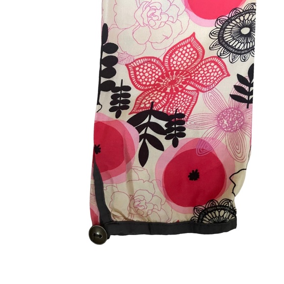 Matilda Jane Boho V-Neck Floral Blouse, High-Low Hem, Long Sleeves, Size M - Picture 6 of 11